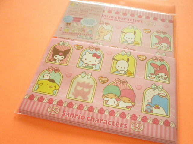 Photo1: Kawaii Cute Letter Set Sanrio *Sanrio Characters (No.63)