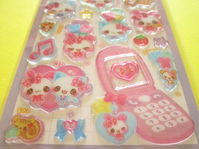 Photo: Kawaii Cute 平成はっぴーフォン Stickers Sheet Crux *まじかる みゅーちゃん (131005)