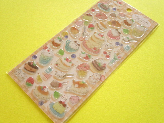 Photo1: Kawaii Cute Favorite Choose Candy Stickers Sheet Q-Lia *Yuru Cafe Biyori (91232)