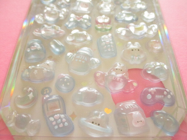 Photo: Kawaii Cute Bonbon Drop Stickers Sheet Q-Lia *Frozen /みずいろボンボン (91252)
