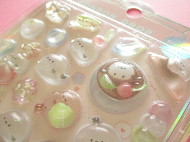 Photo: Kawaii Cute Bonbon Drop Stickers Sheet Q-Lia *Frozen /もちもちボンボン (91251)