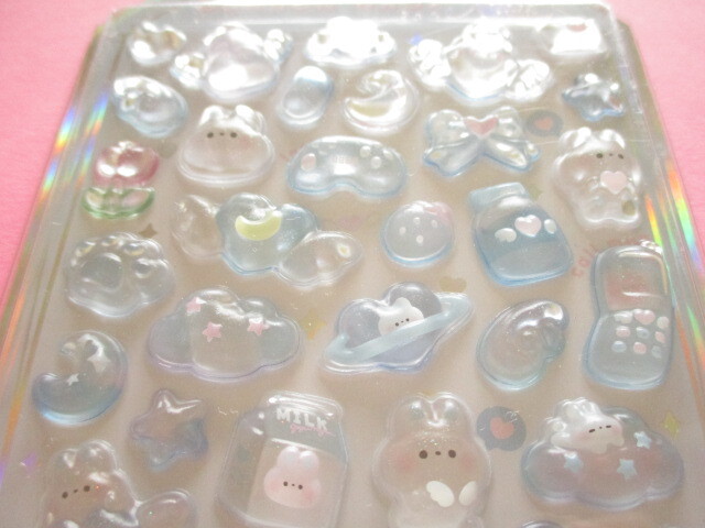 Photo: Kawaii Cute Bonbon Drop Stickers Sheet Q-Lia *Frozen /みずいろボンボン (91252)