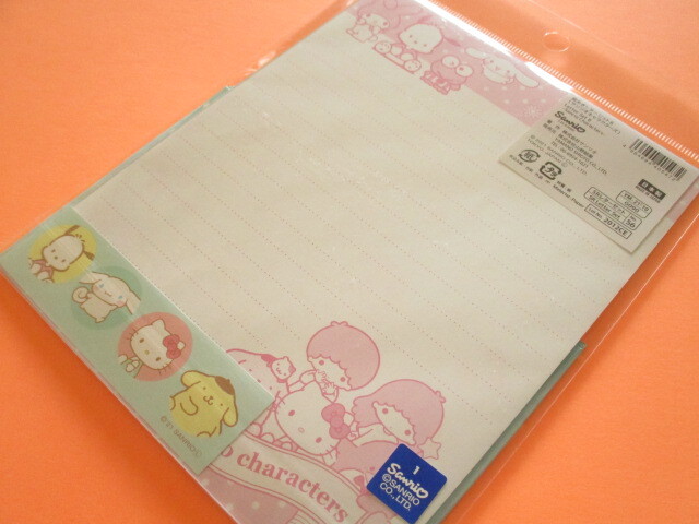 Photo: Kawaii Cute Letter Set Sanrio *Sanrio Characters (No.56)