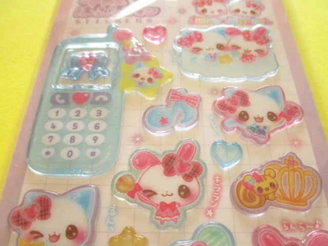 Photo: Kawaii Cute 平成はっぴーフォン Stickers Sheet Crux *まじかる みゅーちゃん (131005)