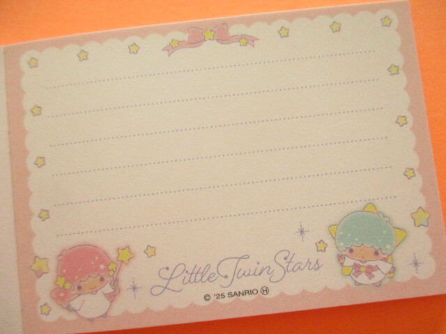 Photo: Kawaii Cute Mini Memo Pad Sanrio Characters Sun-Star *Little Twin Stars (S2847973) 