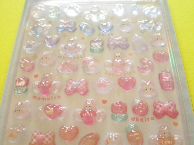 Photo: Kawaii Cute Bonbon Drop Stickers Sheet Mini Q-Lia *なないろボンボン (91255)