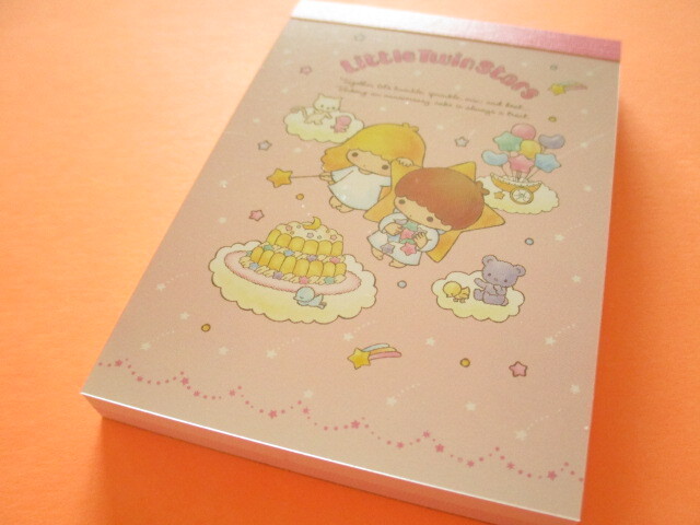Photo1: Kawaii Cute Mini Memo Pad Sanrio Characters Sun-Star *Little Twin Stars (S2847981) 