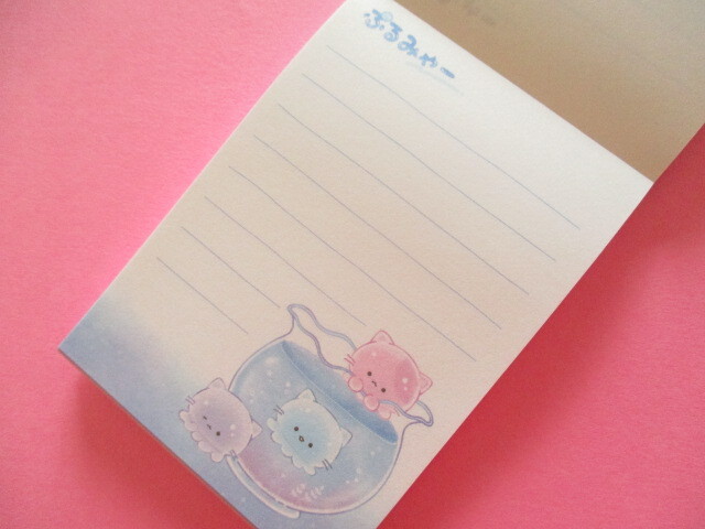 Photo: Kawaii Cute Mini Memo Pad ぷるみゃー Crux *すいそう (131236)