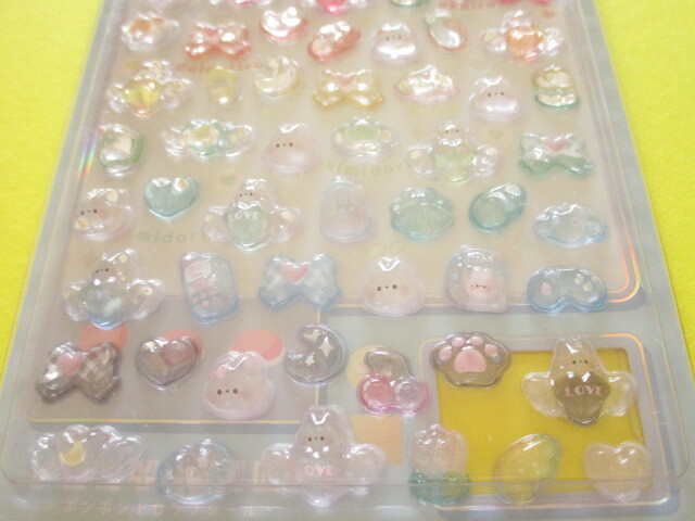 Photo: Kawaii Cute Bonbon Drop Stickers Sheet Mini Q-Lia *なないろボンボン (91255)