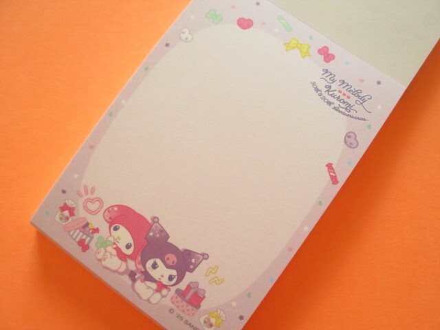 Photo: Kawaii Cute Mini Memo Pad Sanrio Characters Sun-Star *My Melody & Kuromi (S2847957) 