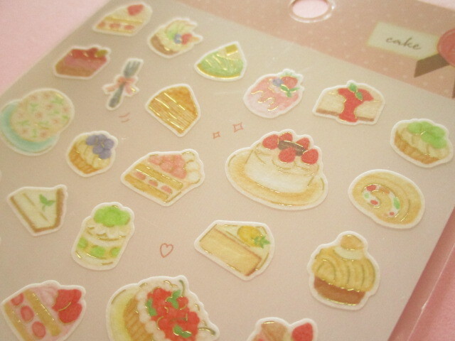 Photo: Kawaii Cute Buon appetito Stickers Sheet Gaia *Cake (466788-2)