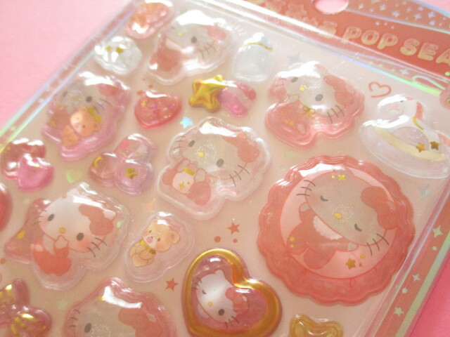 Photo: Kawaii Cute うるちゅる Pop Stickers Sheet Crux *Hello Kitty Baby (131783)