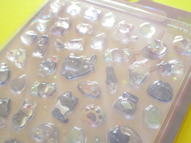 Photo: Kawaii Cute Bonbon Drop Stickers Sheet Mini Q-Lia *よるねこボンボン (91256)