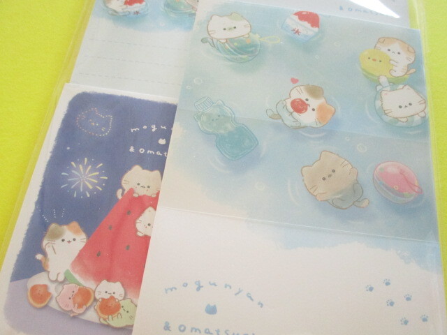 Photo: Kawaii Cute Letter Set Mogu ♡Nyan Kamio Japan *Summer Festival (226622)