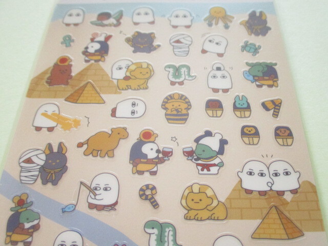 Photo: Kawaii Cute Design Stickers Sheet Gaia *Mystery Friends Egypt (466814-2)