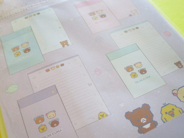 Photo: Kawaii Cute Regular Letter Set Rilakkuma San-x *Gaming Rilakkuma (LH83701)