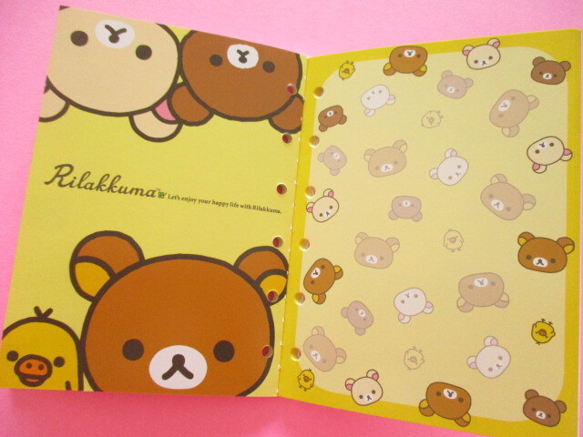 Photo: Kawaii Cute Sticker Sheets for Binder San-x *Rilakkuma (SE68905)