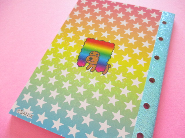 Photo: Kawaii Cute Sticker Sheets for Binder San-x *アフロ犬 (SE68904)