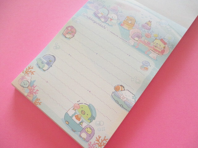 Photo: Kawaii Cute Large Memo Pad Sumikkogurashi San-x *Penguin Lagoon (MH27501)