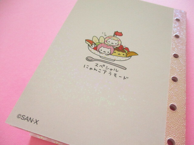 Photo: Kawaii Cute Sticker Sheets for Binder San-x *にゃんにゃんにゃんこ (SE68903)