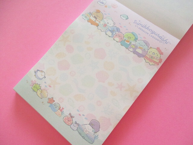Photo: Kawaii Cute Large Memo Pad Sumikkogurashi San-x *Penguin Lagoon (MH27501)