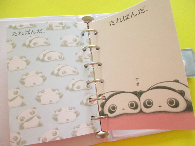 Photo: Kawaii Cute Funi Funi Seal Binder San-x *たれぱんだ (SE68701) 