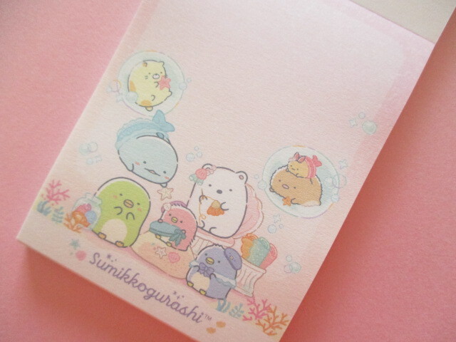 Photo: Kawaii Cute Mini Memo Pad Sumikkogurashi San-x *Penguin Lagoon (MH27401-1)