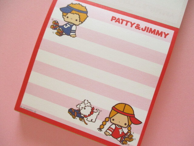 Photo: Kawaii Cute Medium Square Memo Pad Sanrio *Patty & Jimmy (S2849682)
