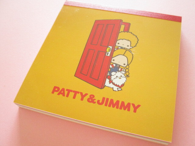 Photo1: Kawaii Cute Medium Square Memo Pad Sanrio *Patty & Jimmy (S2849682)