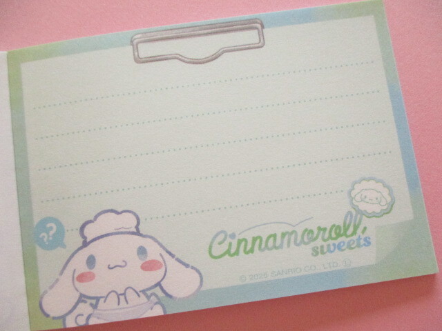 Photo: Kawaii Cute Mini Memo Pad Cinnamoroll Cute Model *Waiter Time (306658）