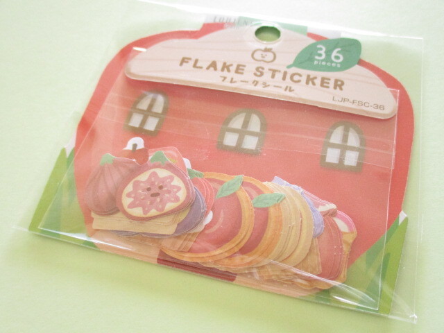 Photo1: Kawaii Cute Sticker Flakes Sack Do-Best *Autumn Sweets (LJP-FSC-36-1)