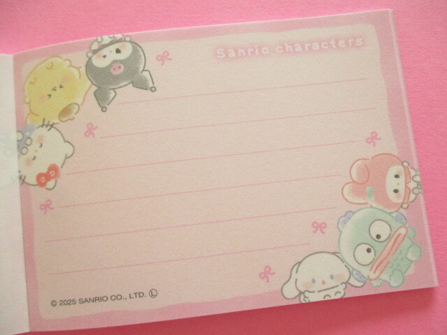 Photo: Kawaii Cute Mini Memo Pad Sanrio Characters Crux *Circle (131186）
