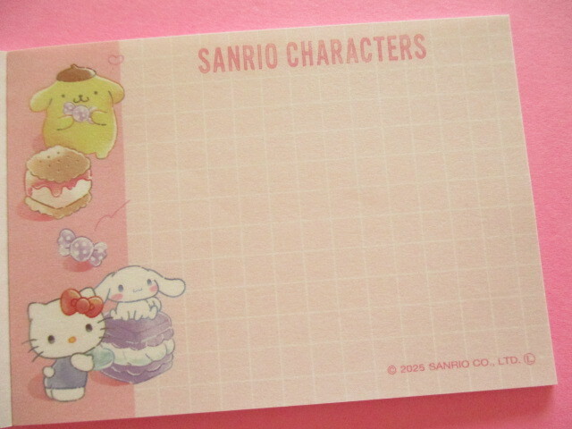 Photo: Kawaii Cute Mini Memo Pad Sanrio Characters Crux *Rainy Sky (306646）