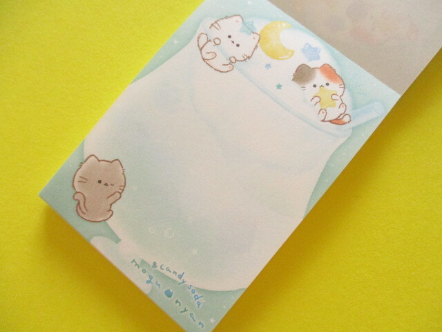 Photo: Kawaii Cute Mini Memo Pad Mogu♡nyan Kamio Japan *Candy Soda (228238)