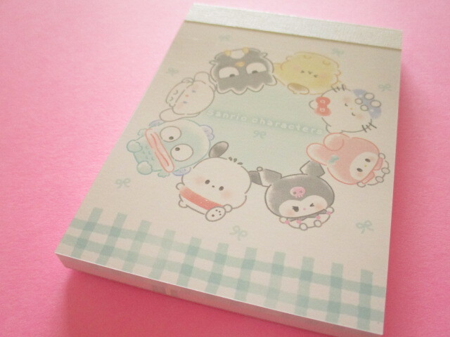 Photo1: Kawaii Cute Mini Memo Pad Sanrio Characters Crux *Circle (131186）