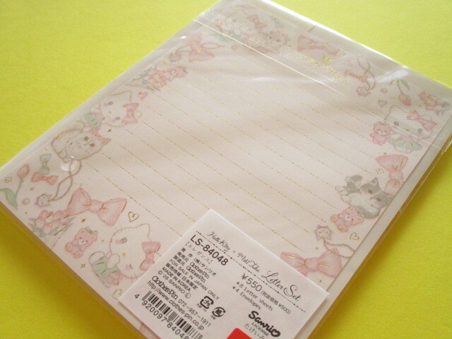 Photo: Kawaii Cute Letter Set Hello Kitty × たけい みき Miki Takei Clothes Pin *Elegance (LS-84048)