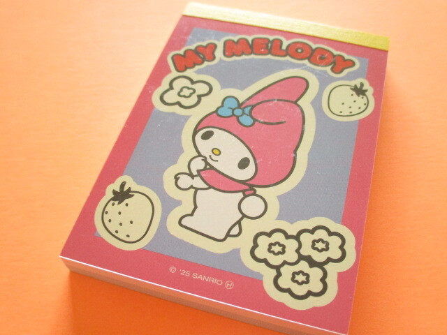 Photo1: Kawaii Cute Mini Memo Pad Sanrio Sun-Star *My Melody (S2850443) 