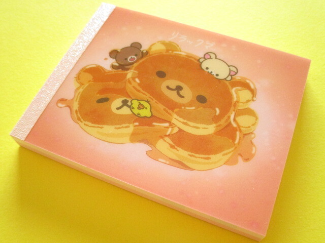 Photo1: Kawaii Cute Mini Memo Pad Rilakkuma San-x *stay with me (MH28101-2)