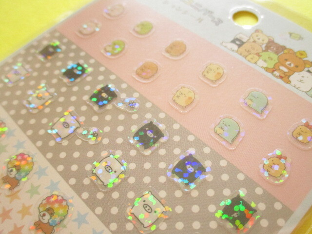 Photo: Kawaii Cute San-x Universe Decoration Stickers Sheet *Character 02 (SE69302)