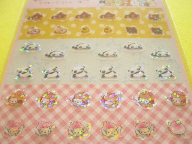 Photo: Kawaii Cute San-x Universe Decoration Stickers Sheet *Character 01 (SE69301)