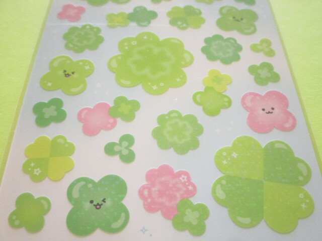 Photo: Kawaii Cute Stickers Sheet Gaia *Clover World (466837-2)