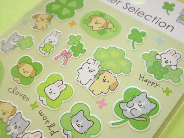 Photo: Kawaii Cute Stickers Sheet Gaia *Clover World (466837-1)