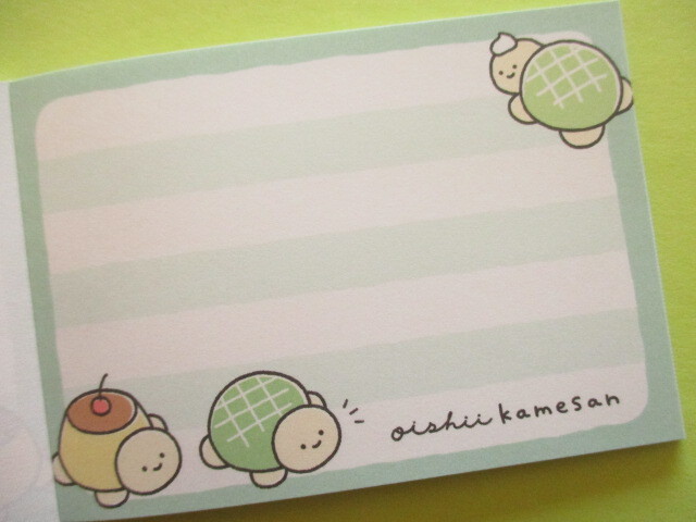 Photo: Kawaii Cute Mini Memo Pad Oishii Kamesan Crux *Up (135810)