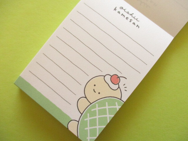 Photo: Kawaii Cute Mini Memo Pad Oishii Kamesan Crux *Up (135810)
