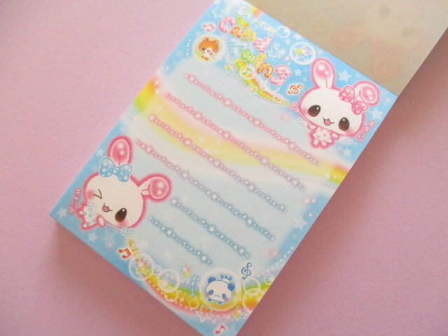 Photo: Kawaii Cute Petit Memo Pad Candy Twins Q-LiA *Blue (00116)