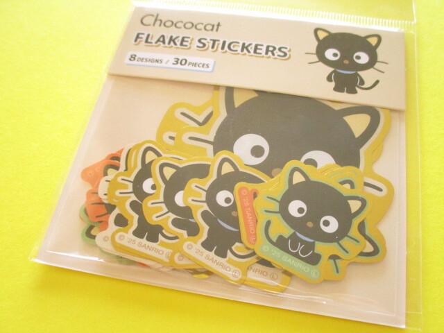 Photo1: Kawaii Cute Sticker Flakes Sack Sanrio *Chacocat (416034)
