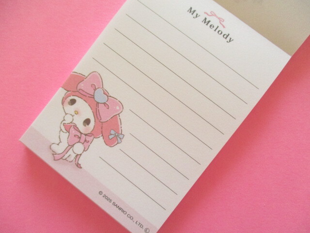 Photo: Kawaii Cute Mini Memo Pad My Melody Crux *るんるんリボン (135351）