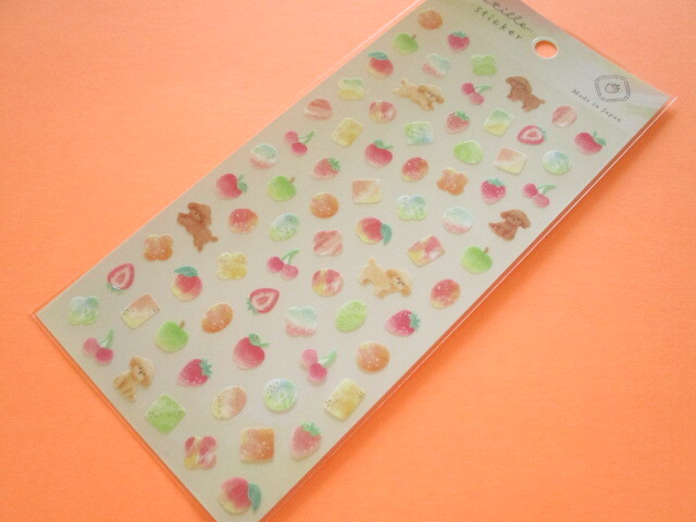 Photo1: Kawaii Cute Stickers Sheet Gaia *Petille Sticker 2 (468120)