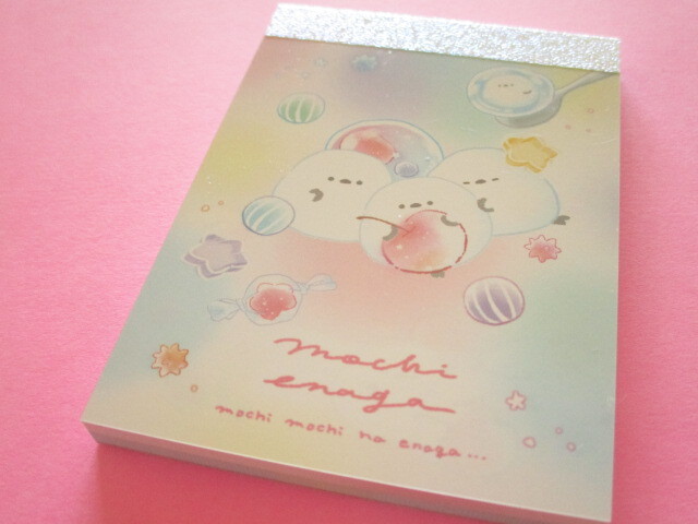 Photo1: Kawaii Cute Petit Memo Pad Q-LiA * もちえなが つやつや(00092)