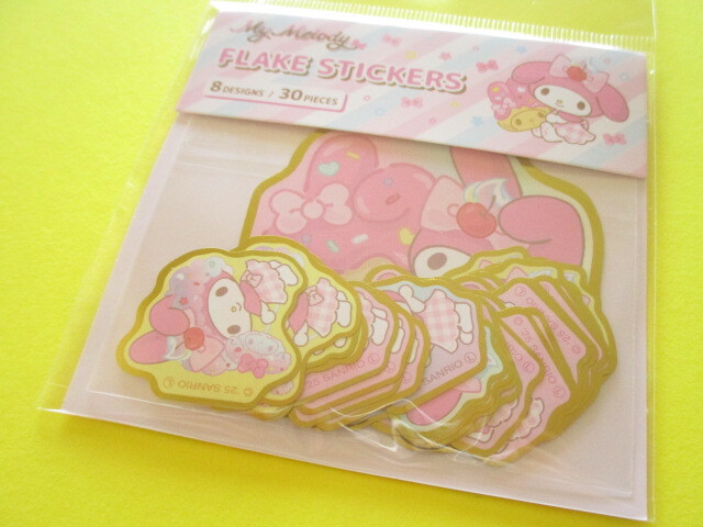 Photo1: Kawaii Cute Sticker Flakes Sack Sanrio *My Melody (415945)
